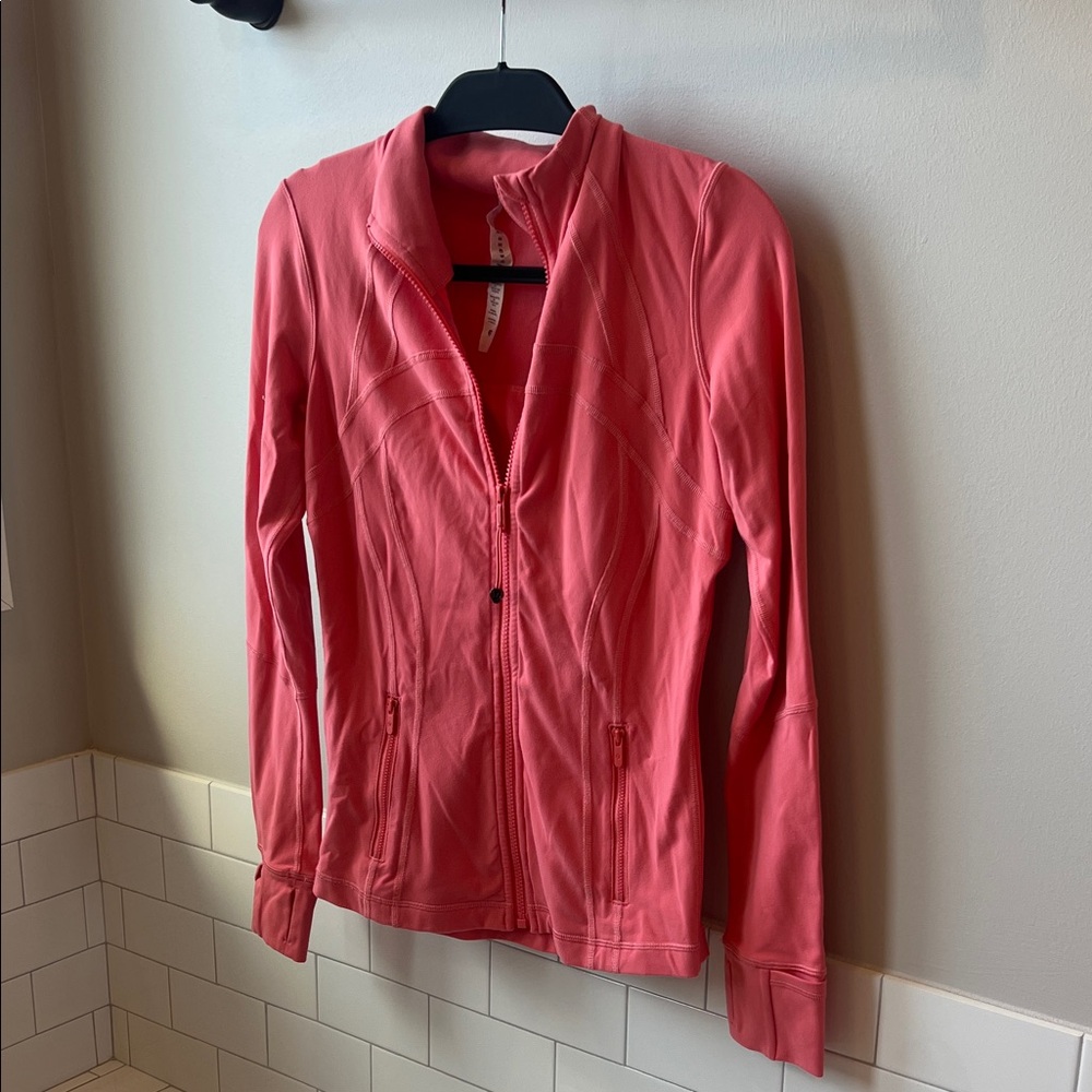 Lululemon Athletica Pink Zip-Up Jacket